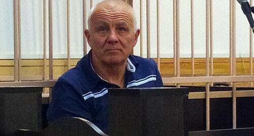 Аслан Иритов в зале суда. Фото Людмилы Маратовой для "Кавказского узла"