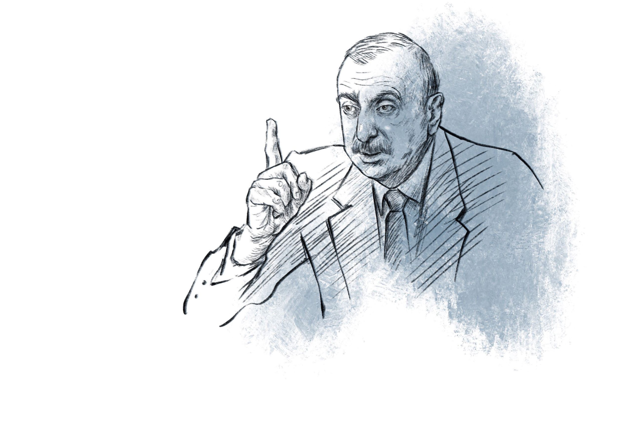 Ильхам Алиев. Иллюстрация Мейдан ТВ
Ильхам Алиев. Иллюстрация Мейдан ТВ