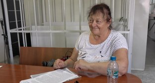 Людмила Зинина. Фото: https://t.me/ovdinfolive/38091