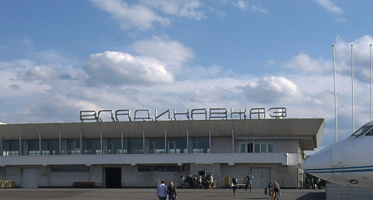 Аэропорт Владикавказа. Фото: Mr.Grand. https://ru.wikipedia.org/