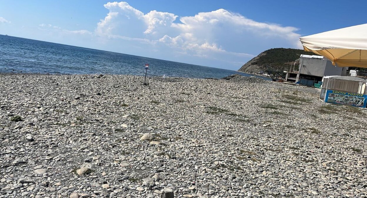 Пляж в Новороссийске. Фото: https://t.me/mtsunvrsk/33085