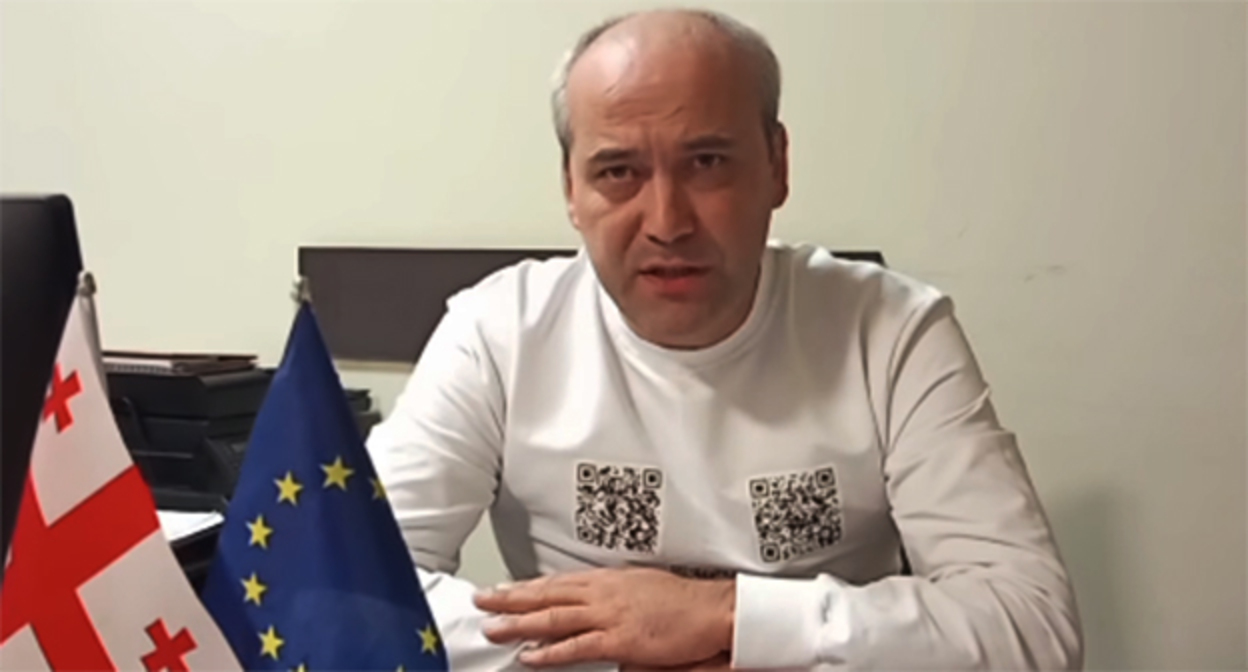 Звиад Куправа. Скриншот видео https://www.facebook.com/reel/825896346965151